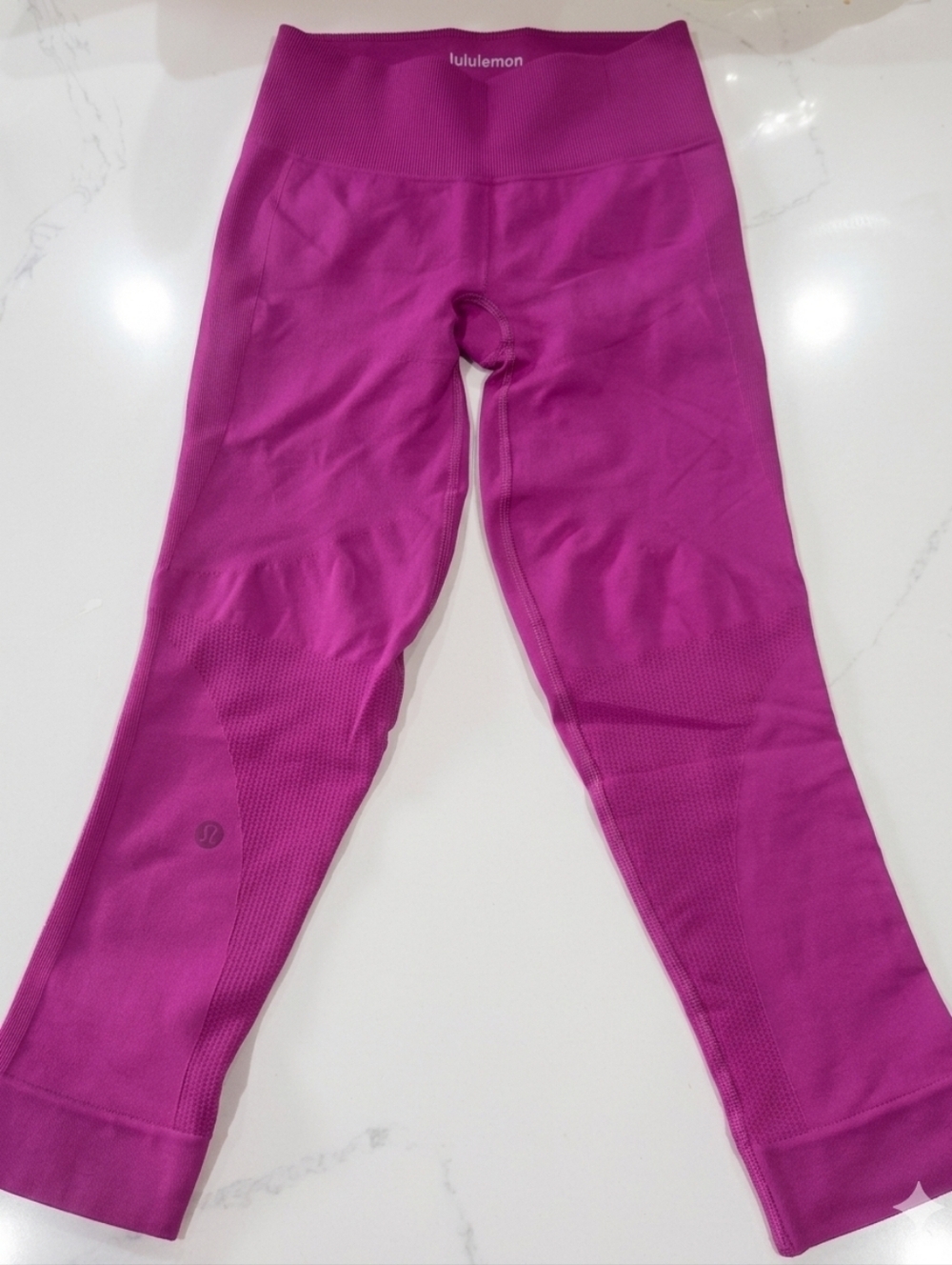 Lululemon Zone In Tight Tender Violet Compression Shaping High Rise Leggings 6